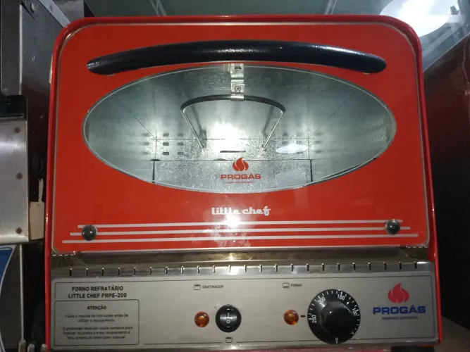 Forno industrial Refratário Elétrico Inox Pão e Pizza 