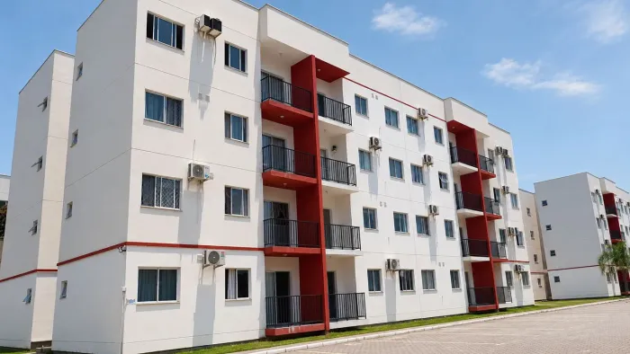 Apartamento mobiliado com 2 dormitórios à venda em Palhoça/SC
