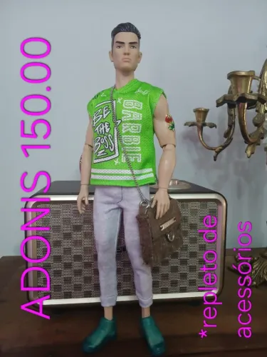 Boneco Adonis Custom Fashion Doll