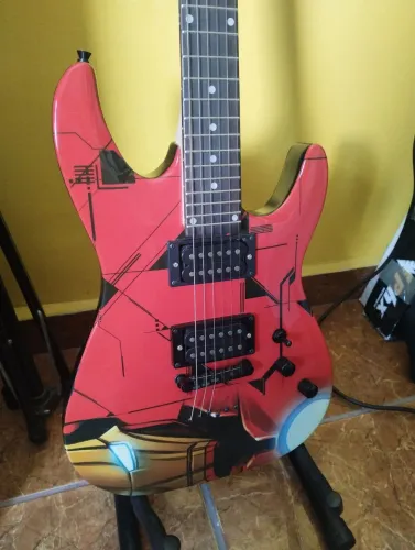 Guitarra PHX Marvel, Iron Man, Super nova!!