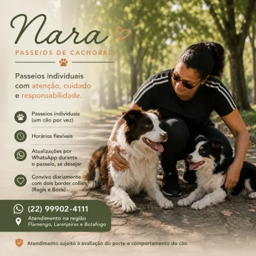 ? Passeadora de cães | Passeios individuais