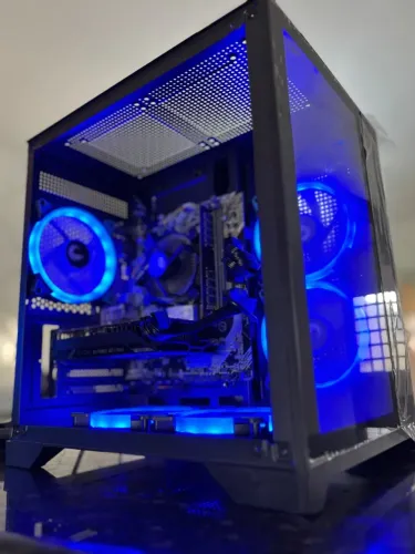 Pc Gamer Aquario Azul top