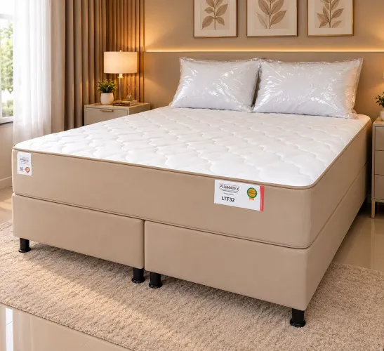 Cama casal tamanho king nova direto de fabrica.
