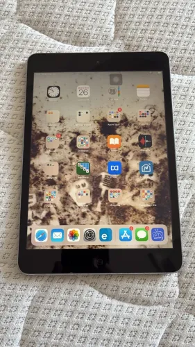Não aceito trocas. Ipad Mini2 Apple Space Gray 32gb - Excelente Estado + Capa Preta (Usado