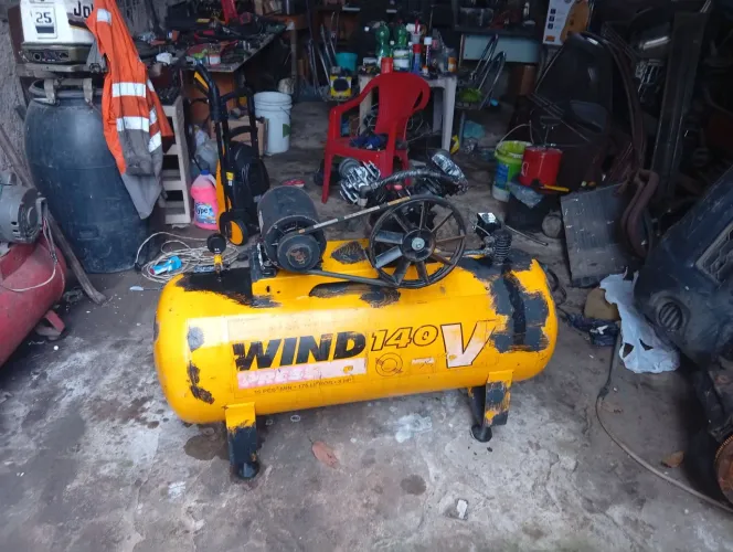 Compressor Pressure 140 libras, 175 litros!
