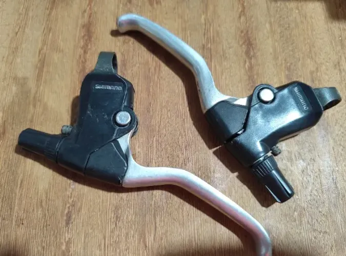 Par Manete Shimano BL-TY21 Freio V-Brake/Disco