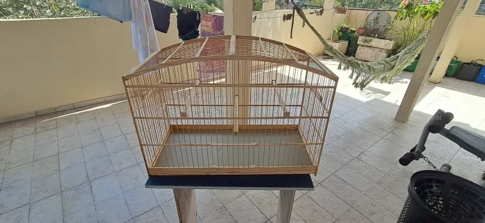 Gaiola para passaro médio e grande porte