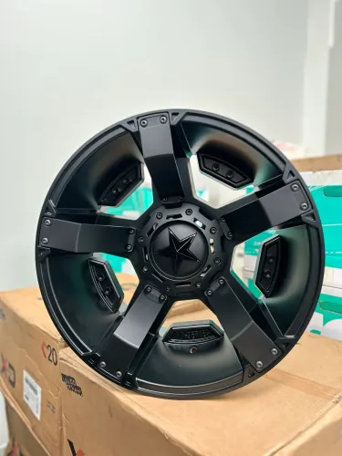 Jogo De Roda Off Road XD811 Preto Fosco 6x139 - 20x12 Offset -44 (Nv)