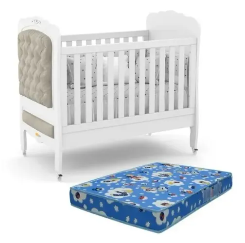 Berço/cama com colchão SEMI NOVO