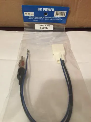 Plug adptador de antena Toyota etios