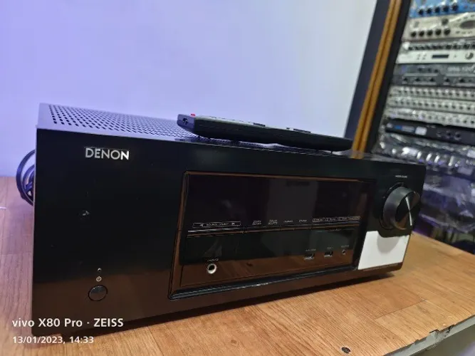 Receiver Denon Avr-e400 Com Controle Funcionando 100%!!