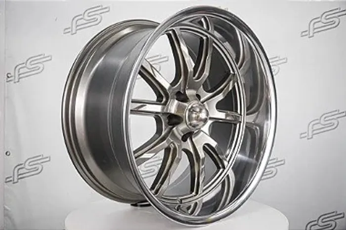 rodas Ridler 650 Grafite 20 / Talas 8,5 e 10 / furação 5x114,3 / Off-set 0