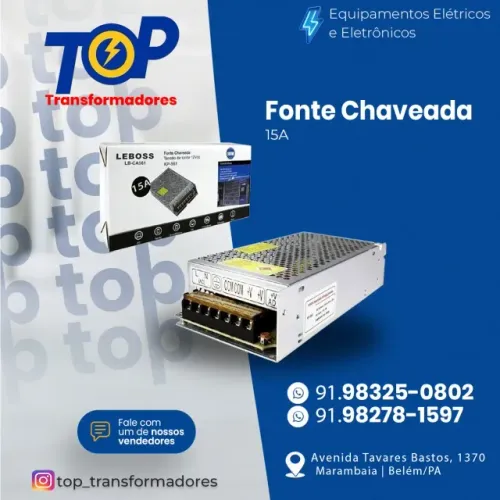 Fonte Chaveada 15A 180w