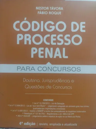 Código de Processo Penal para Concursos 