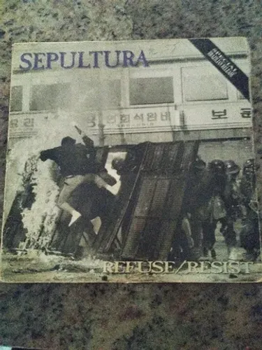 LP Sepultura - Refuse/Resist (1994) Roadrunner Nacional - Raro - Excelente Estado