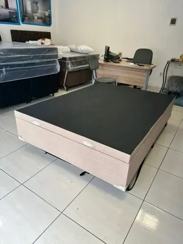 Cama box Baú casal
