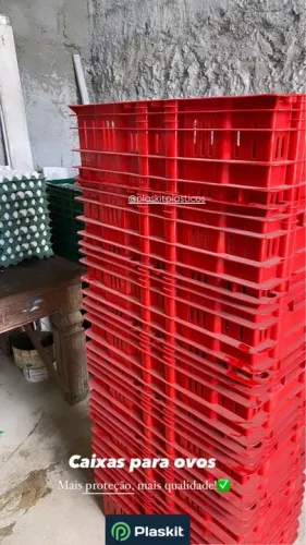 Caixa de plástico 
