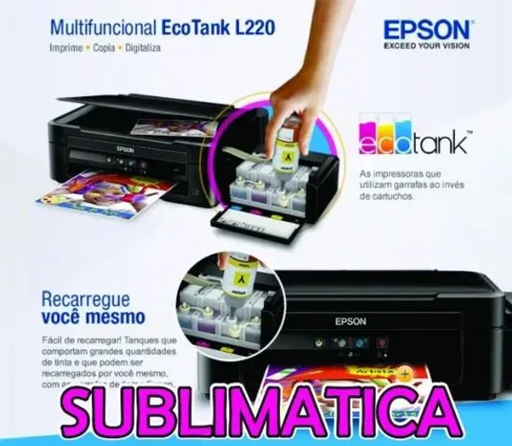 Impressora Epson sublimatica+Prensa de caneca