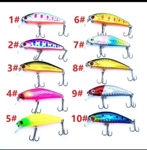 Isca artificial wobbler swinbait 5,8cm