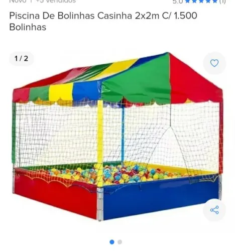 Casinha de bolinhas