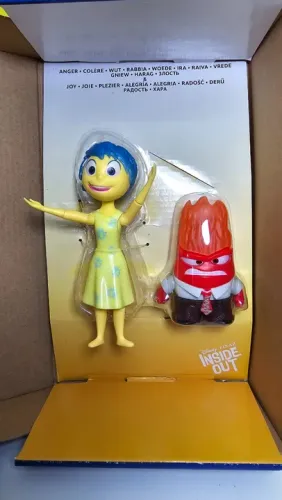 Bonecos Disney Pixar Divertidamente Divertida Mente Alergria e Raiva Mattel