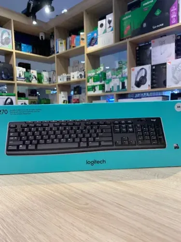 Teclado S/Fio Logitech K270 - Novo Lacrado - Parcelamos Sem Juros