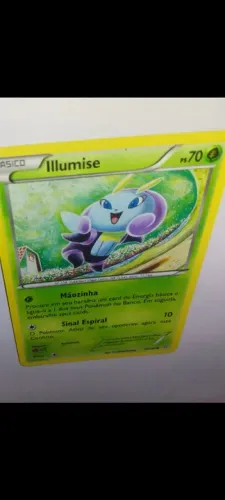 Carta pokémon original lllimise bem conservada 