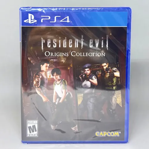 Mídia física Resident Evil Origins Collection PS4