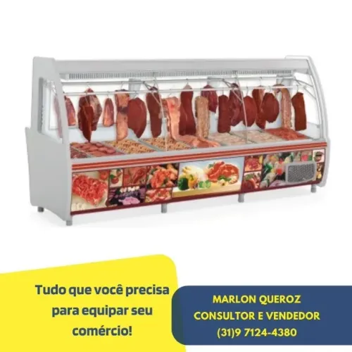 Balcão de Carne Gelopar 2,9M Novo
