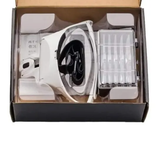  * chegou super Óculos lupa led com 5 lentes 