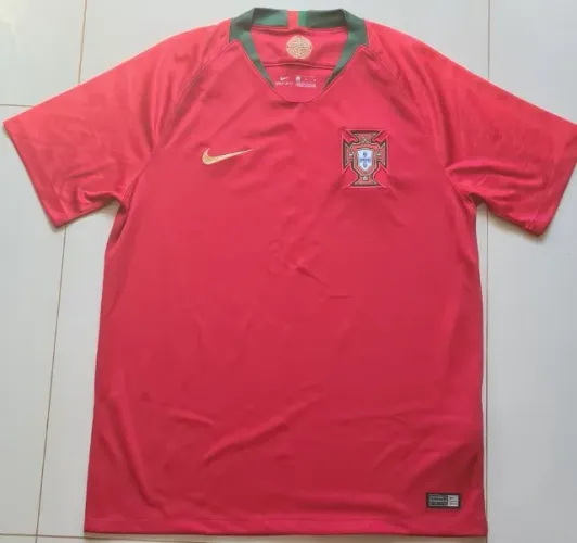 Camisa Portugal Nike Vermelha 2018 Tamanho G