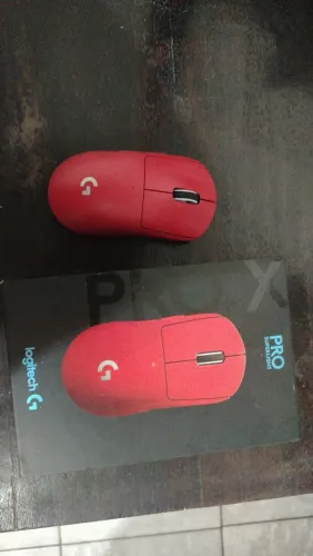 Mouse logitech g pro x superlight vermelho 
