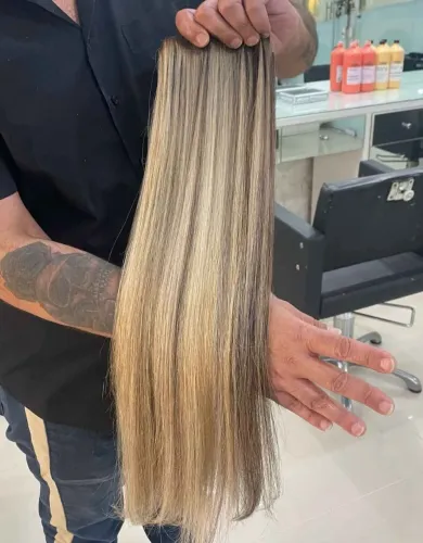 Cabelo 100% humano do sul