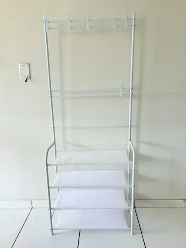 Organizador de roupa e sapateira