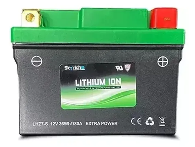 Bateria Litio Lhz7-s Ktm 250 300 350 Skyrich KTM 300, CRF 250X/450X, YZF 250, WR 250F