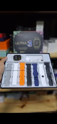 Smartwatch Ultra 8 + 7 Pulseiras