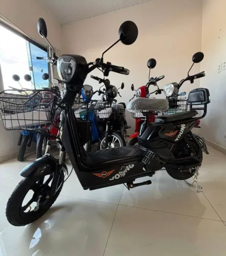 BICICLETA ELÉTRICA ARO 14 COM ALARME
