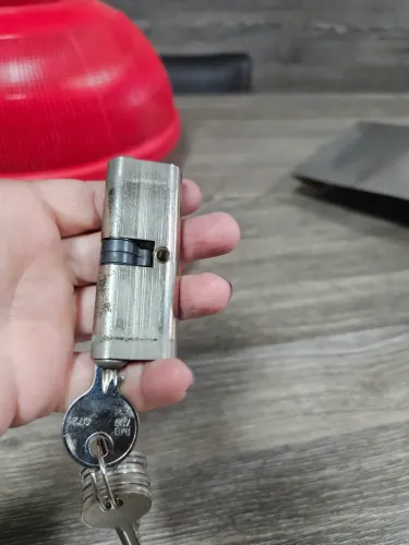 Cilindro fechadura imab 70mm com 9 cópias de chaves