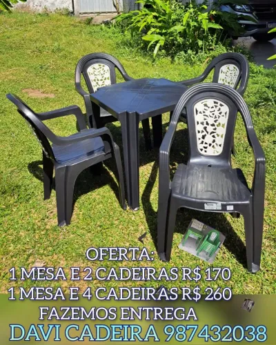 NOVO CADEIRA DE PLASTICO SYE.E UZ.7S KME. ENTREGO HOJE