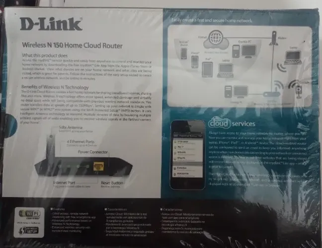 Roteador D-Link Wireless N150 - NOVO NA CAIXA COM LACRE! BLACK FRIDAY
