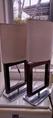 Par de Abajur de Mesa