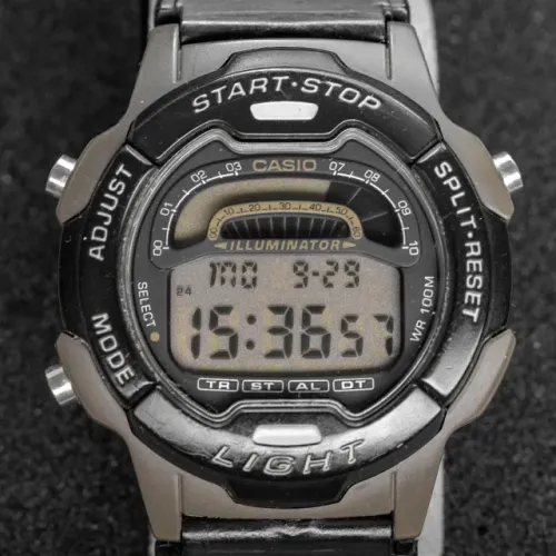 Casio W-729H vintage digital - bateria nova - pulseira after market Casio