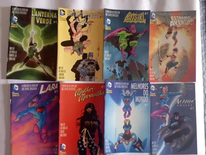 Coleção Hqs O Universo do Cavaleiro das Trevas. 9 volumes