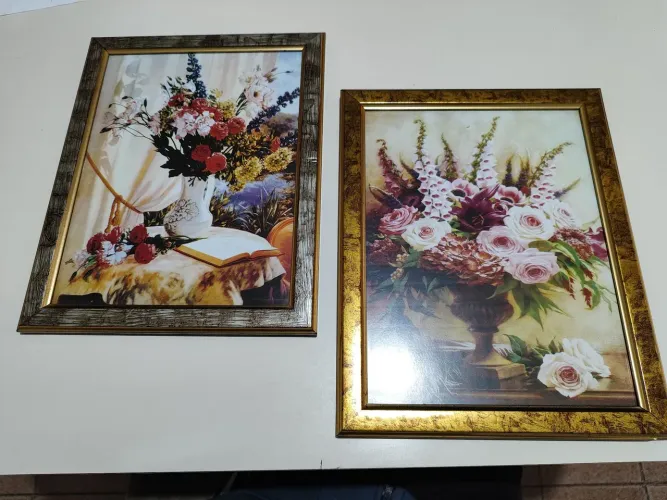 Quadros de Flores para decoração