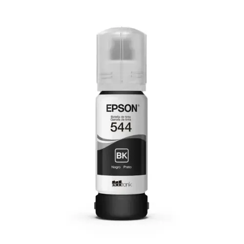 Refil Tanque Tinta Epson T544, Preto - T544122-BR - WZetta