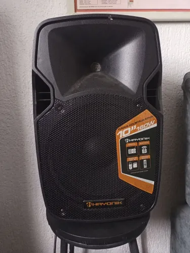 Caixa Acústica Ativa Hayonik 10" 160W