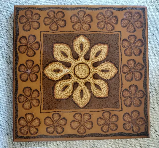 2 - Azulejos cerâmico de flor 20 x 20