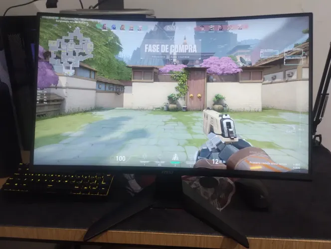 VENDA OU TROCA Monitor Gamer MSI Curvo 280hz