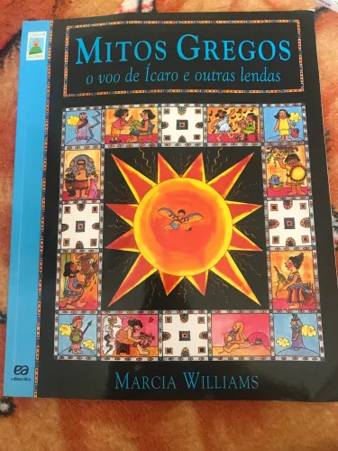 Livro Mitos gregos O voo de Ícaro e outras lendas- Marcia Williams