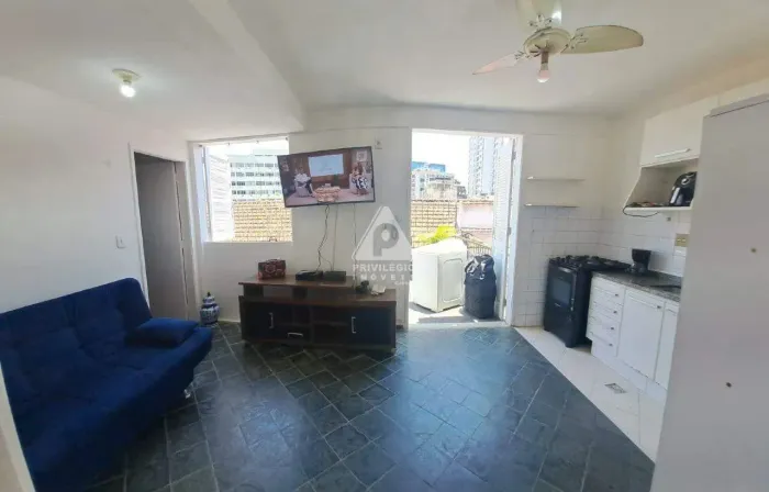 Apartamento quarto e sala com 29m2 no centro-RJ à venda